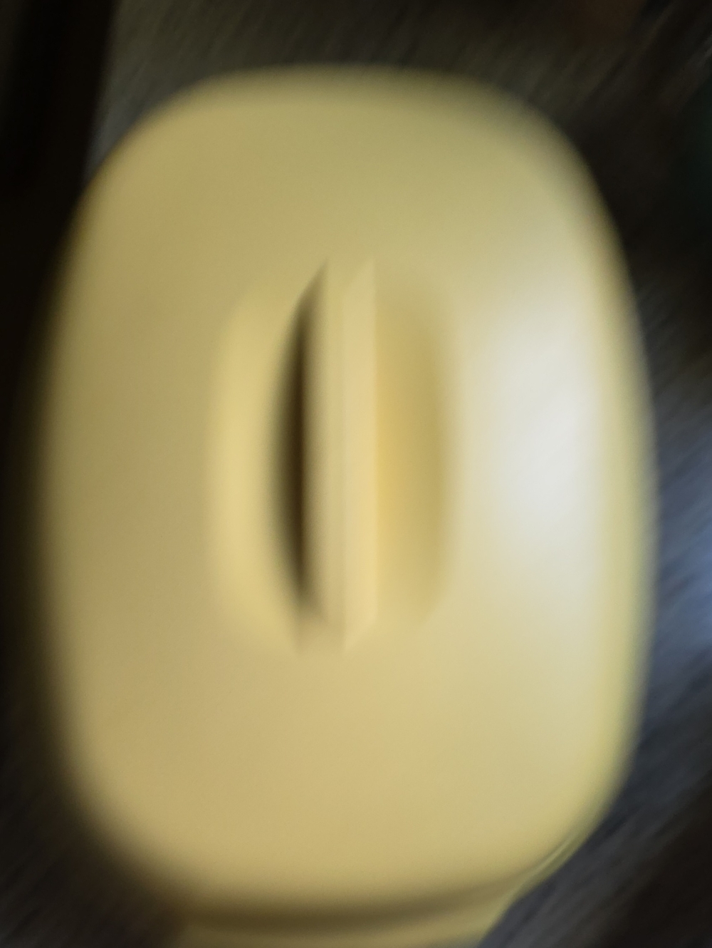 Tupperware Pale Yellow Steamer For Microwave